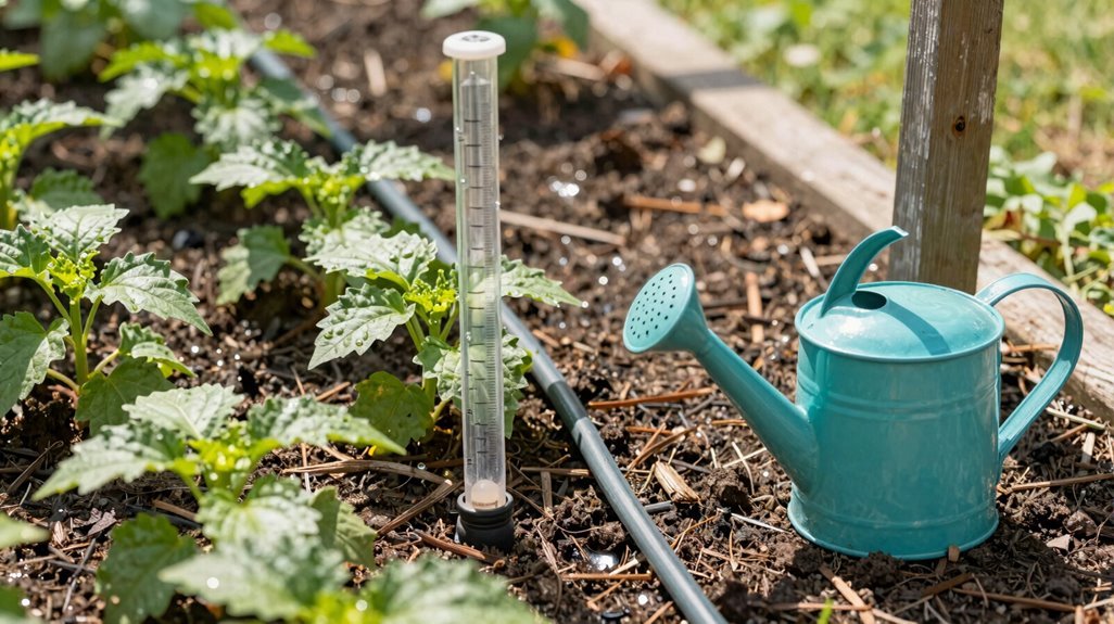 one inch weekly irrigation baseline