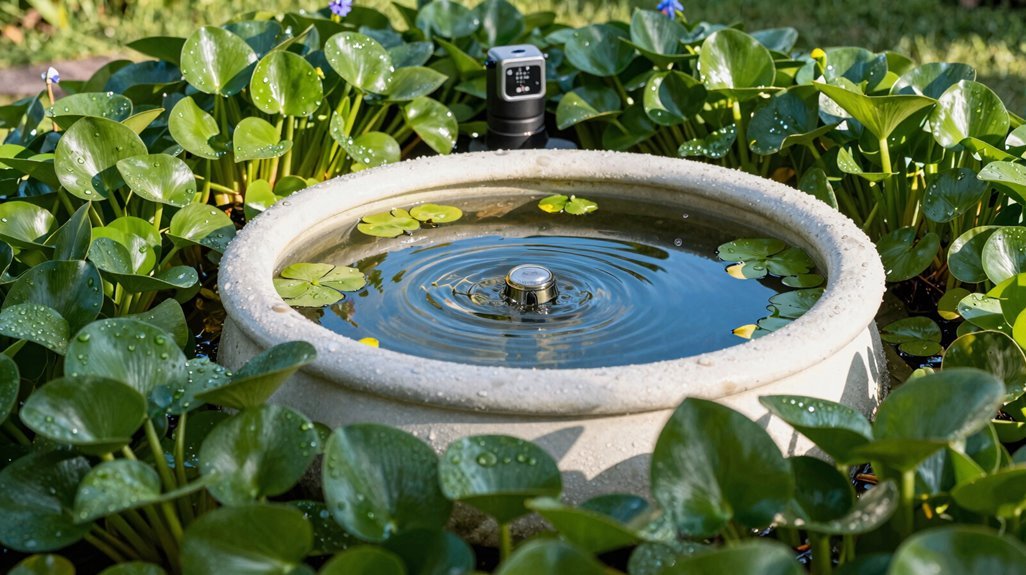 oxygenating plants regulate temperature