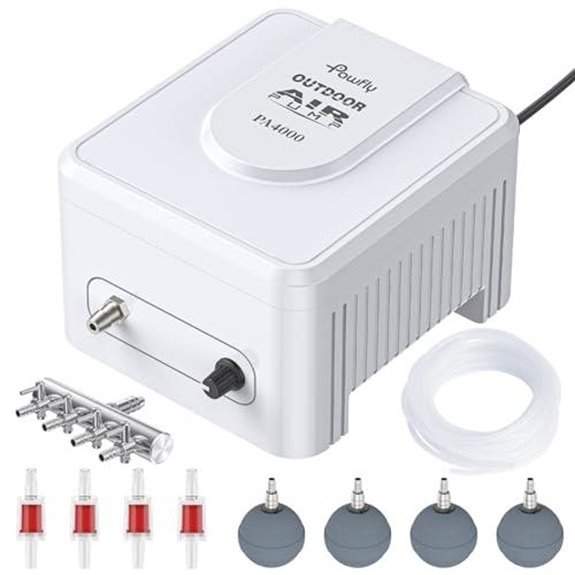 pawfly pond air pump