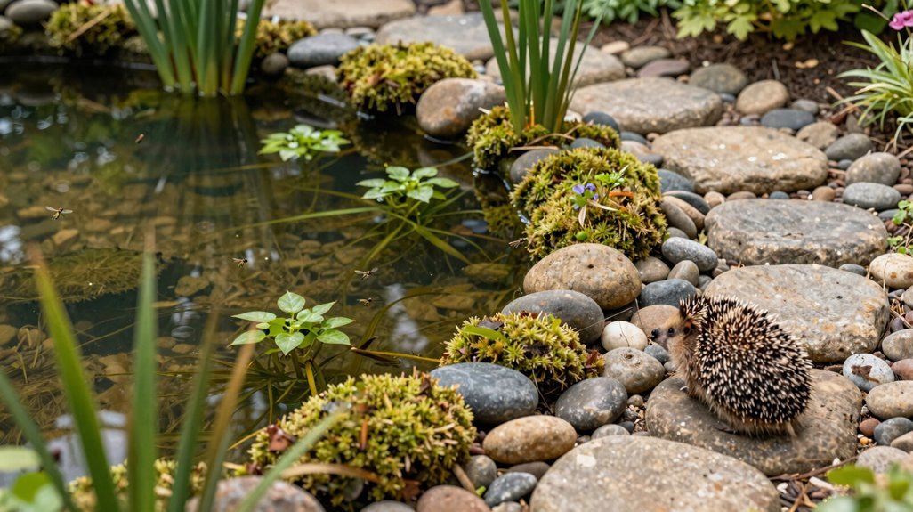 pebble beach for hedgehogs