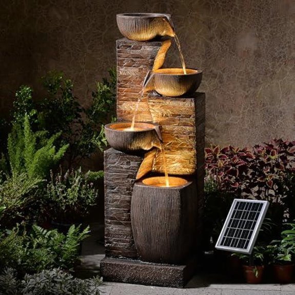 10 Best Solar Powered Fountains for 2027 6 pivotify 38 2 tall solar powered fountain
