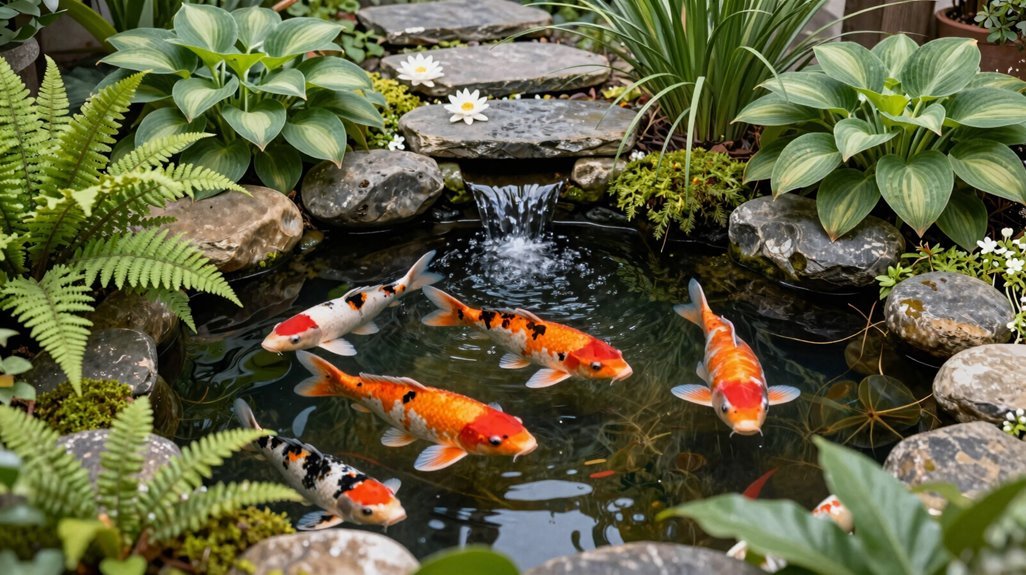 planted pond edges purify