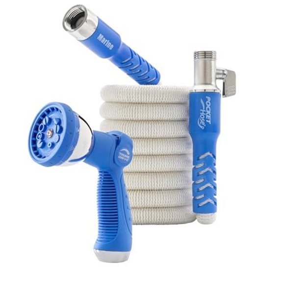 pocket hose 25 ft marine rv drinking water safe