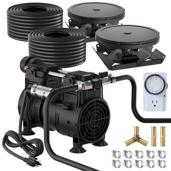 pond aeration system for 3 acre