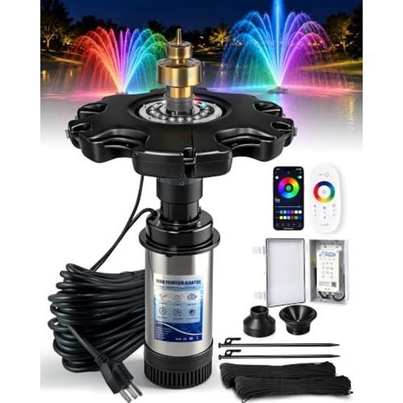 5 Best Lake Fountains for 2027 (Transform Your Waterscape) 5 pondvita 750w led aerator