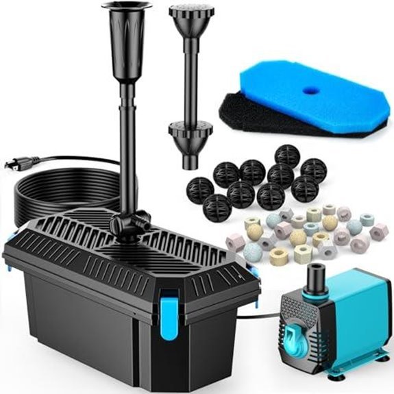 poposoap pond filter kit