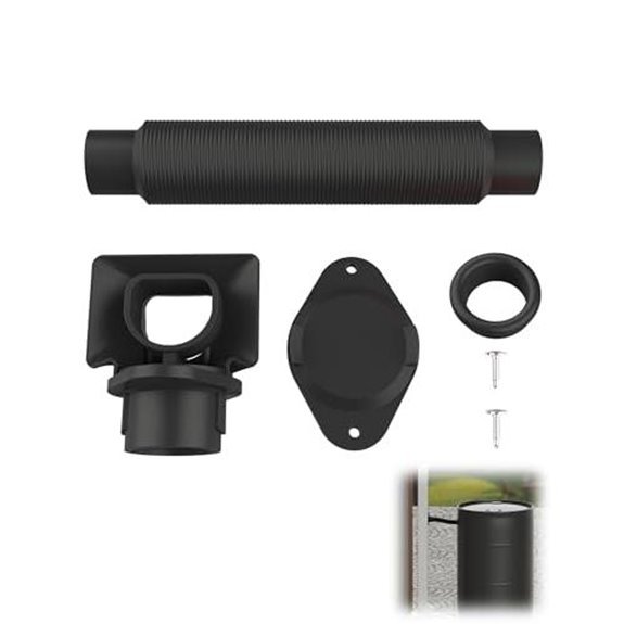 rain barrel diverter kit rectangular downspouts included