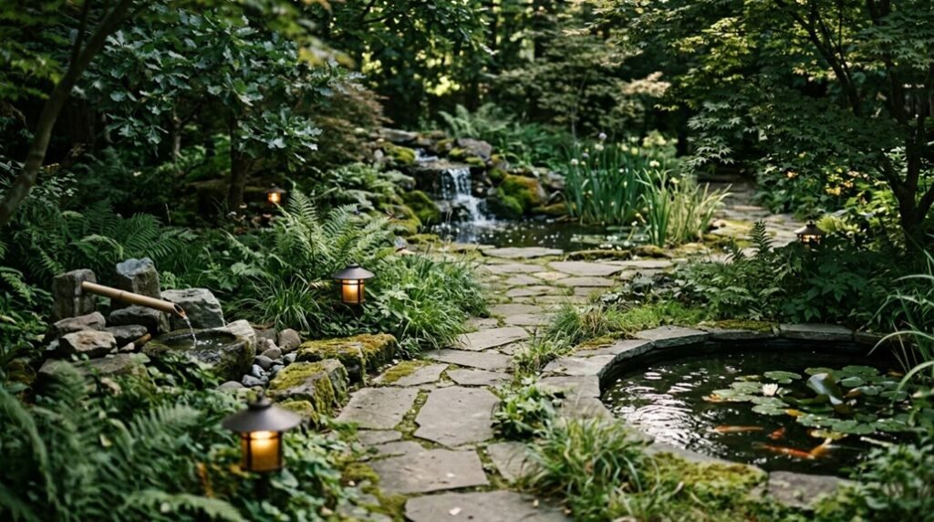 seven water garden ideas for backyard retreat