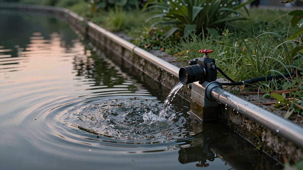 siphon drains rain reserve