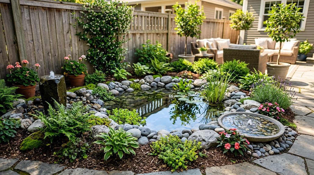 small backyard pond ideas