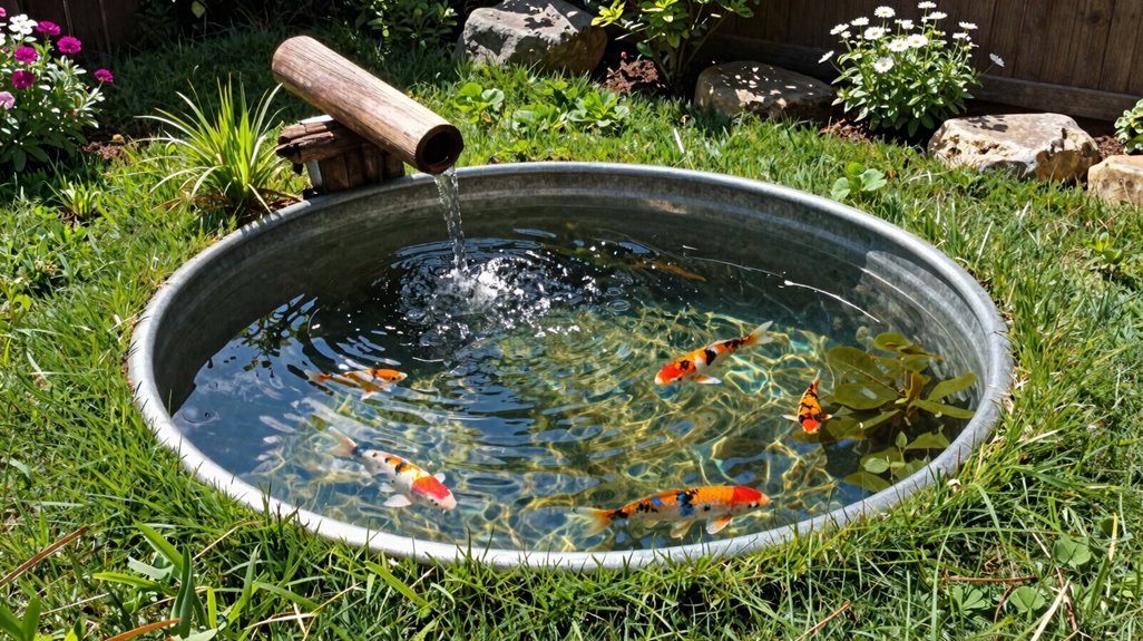 small stock tank pond ecology