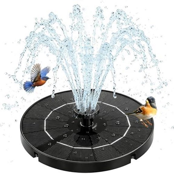 10 Best Solar Fountains for 2026 3 solar fountain for bird bath pond