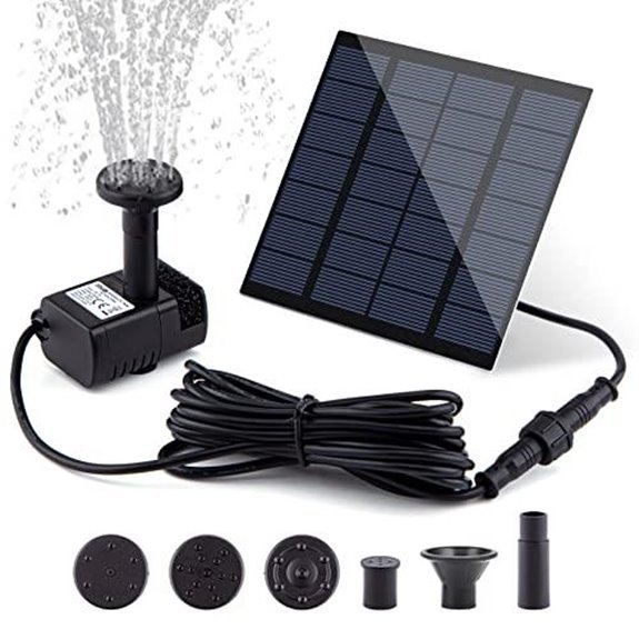 10 Best Solar Powered Fountains for 2027 9 solar panel fountain pump kit