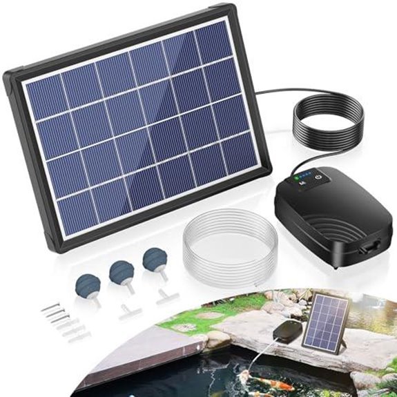 7 Best Solar Pond Oxygenators for 2027 4 solar pond aerator with battery backup