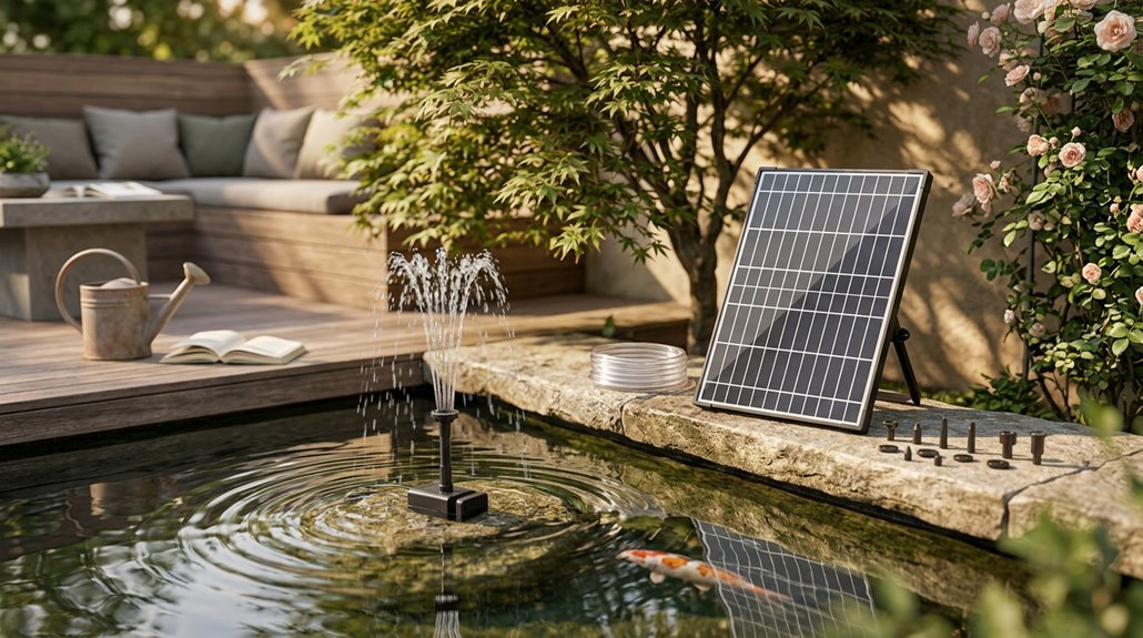 solar pond pumps with backup battery