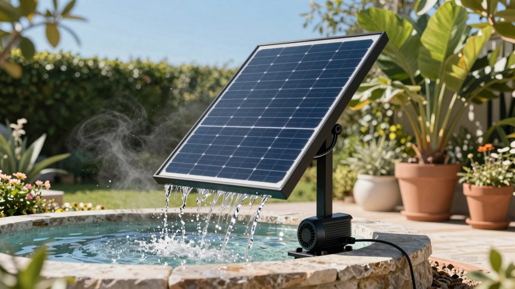 10 DIY Solar Fountain Ideas for Your Garden 6 solar powered fountain optimal placement sun exposure