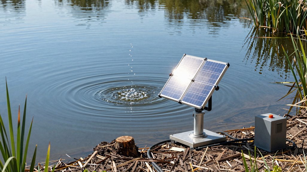 solar powered pond aeration solutions
