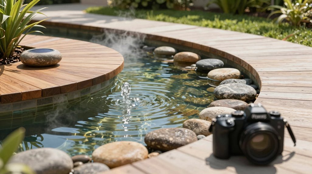 solar powered water varied edging