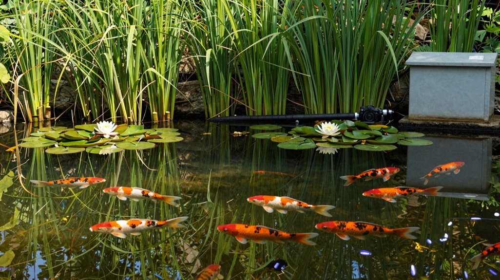 stock fish shade bacteria balance