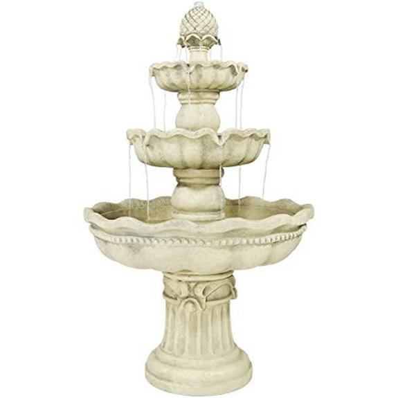 sunnydaze 51 3 tier fountain