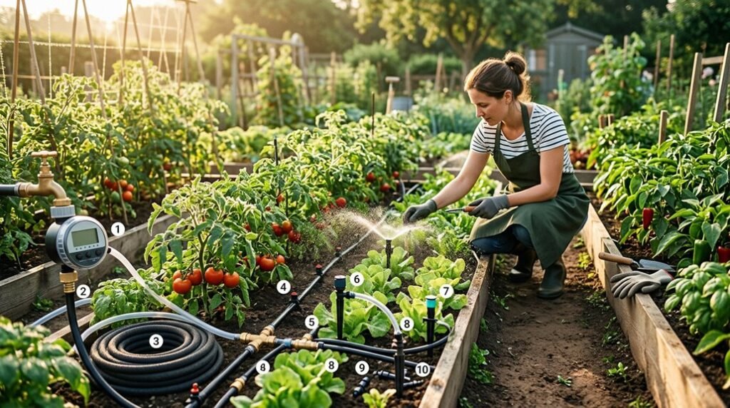 top 10 vegetable garden watering systems