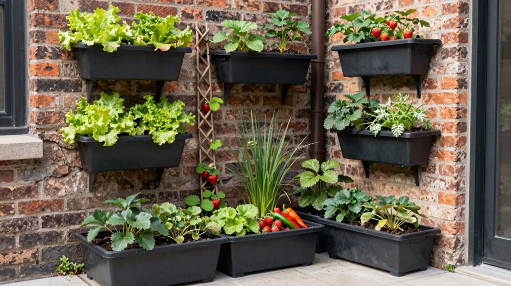tuck crops into gaps