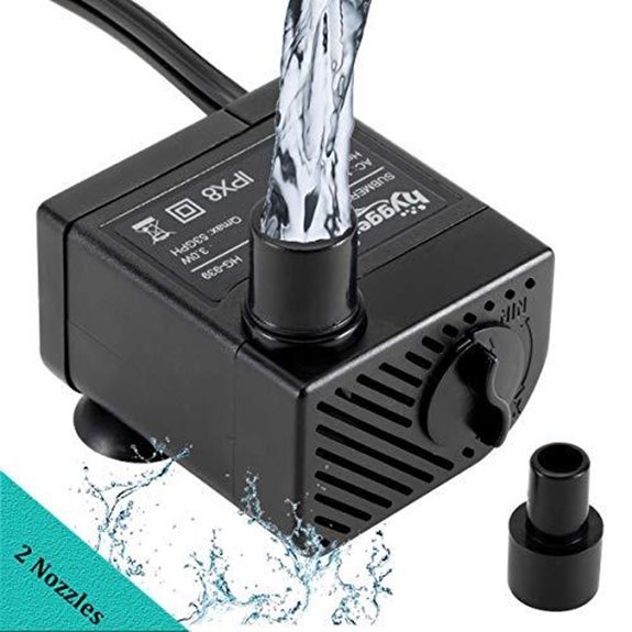 10 Best Small Submersible Fountain Pumps for 2026 8 ultra quiet submersible water pump