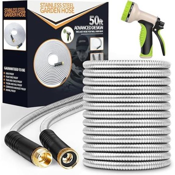 unywarse 50ft metal hose