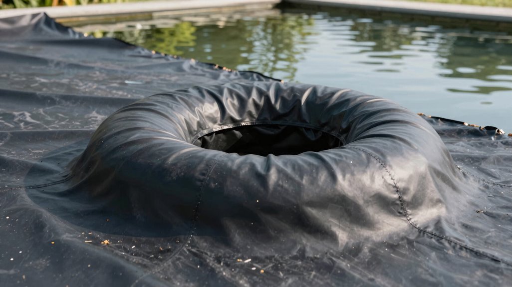 What Is EPDM Pond Liner? 8 uv proof epdm underlayment drainage stones