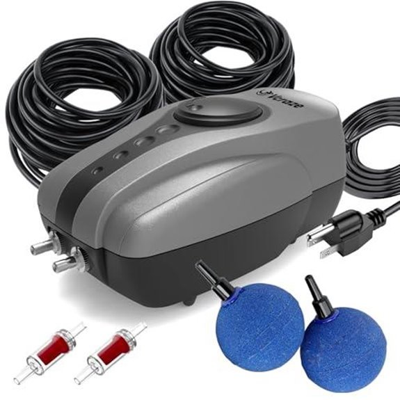 vcraze pond aerator pump kit
