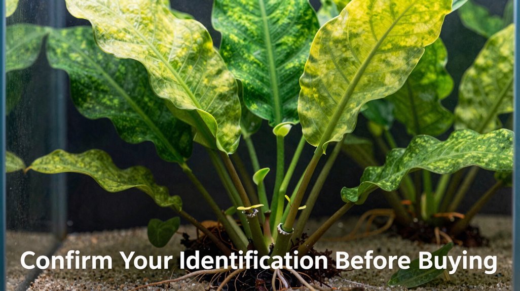 How to Identify Aquarium Plants Using Visual Cues 12 verify plant identity before buying
