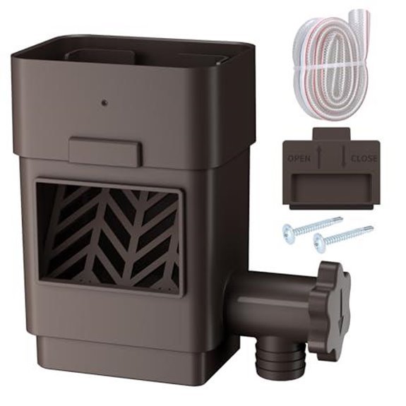 wadeo rain barrel diverter kit