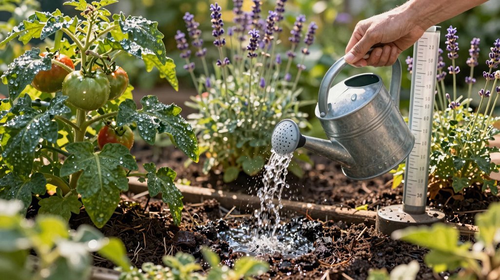 water needs vary by heat and soil depth