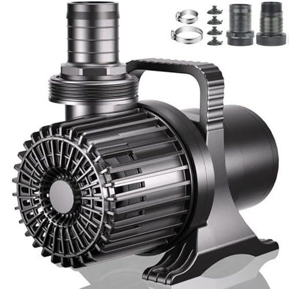 waterrebirth 620w pump 9800 gph
