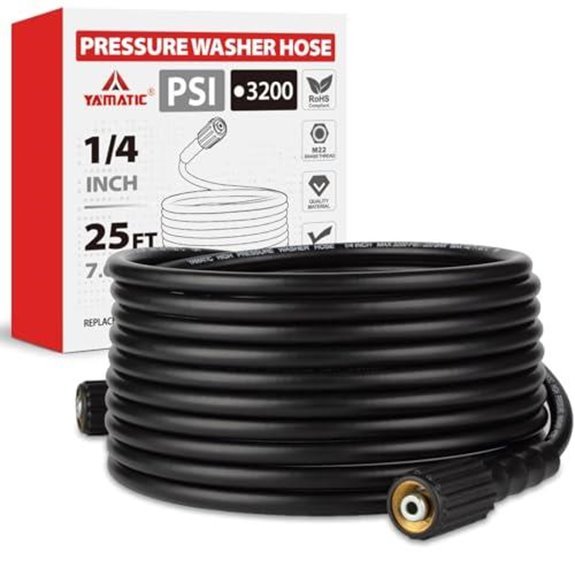 yamatic 25ft pressure hose