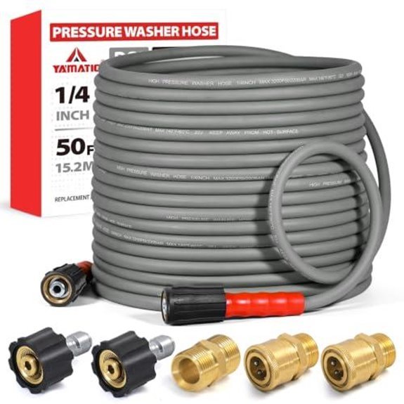 yamatic 50ft pressure hose