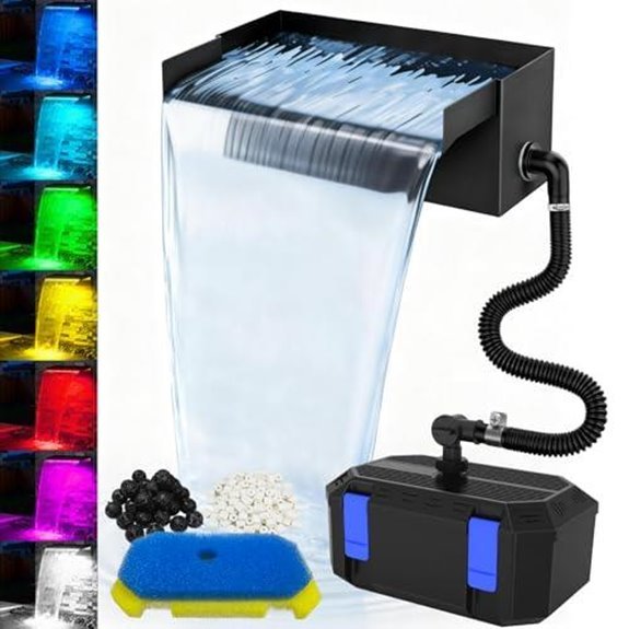 all in 1 pond kit with lights