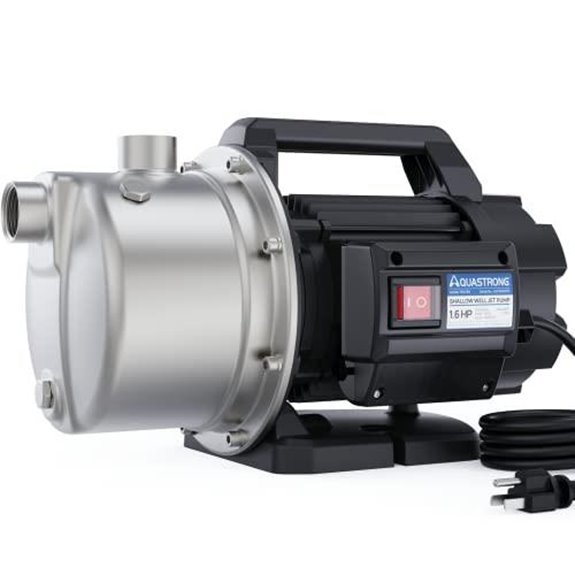 aquastrong 115v shallow well pump