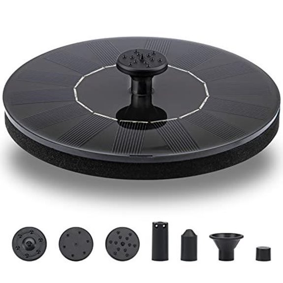 lawoho solar fountain pump