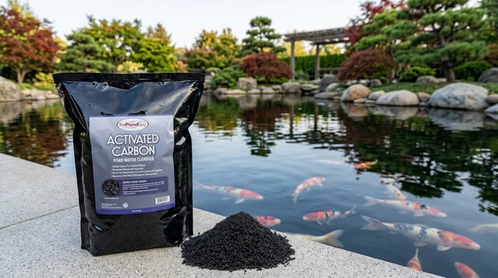 seven best activated carbon for koi ponds
