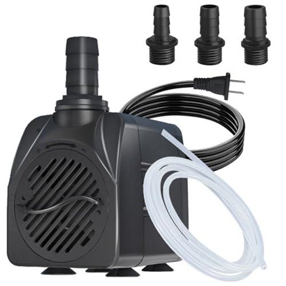 10 Best Water Pumps for Fountains in 2027 10 zoronk 400gph submersible pump